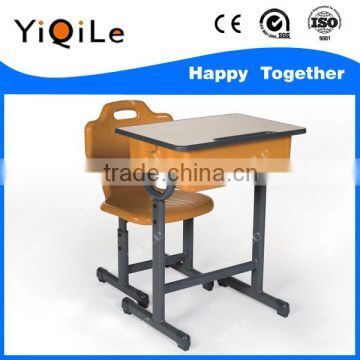 2016 the most popular school single desk and chair in primary school furniture