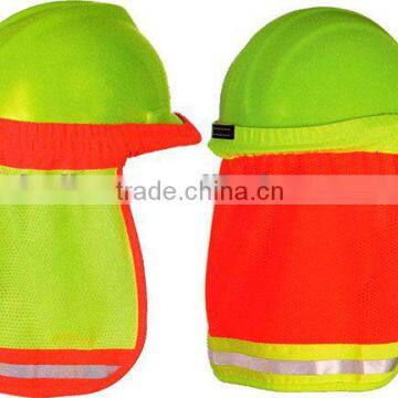 safety helmet hard hat brim with neck flap