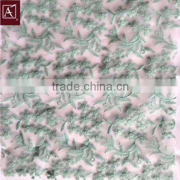 new Design positioning embroidery Fabric for fashion garments