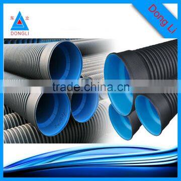 HDPE drainage pipe corrugated tubing for drainage