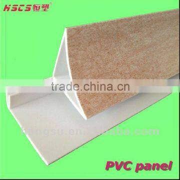 The ONLY factory capable to make it Combined pvc large ceiling top corner (Matched Laminated surface)