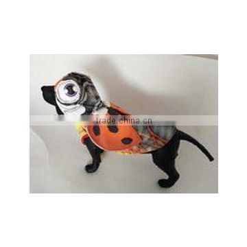 new fashion plush beetle pet coat dog clothes plush ladybug pet cosplay costome plush pet clothes dog and cat coat