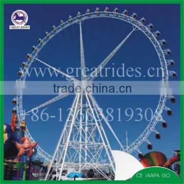 giant wheel manufacturer 89m ferris wheel for sale