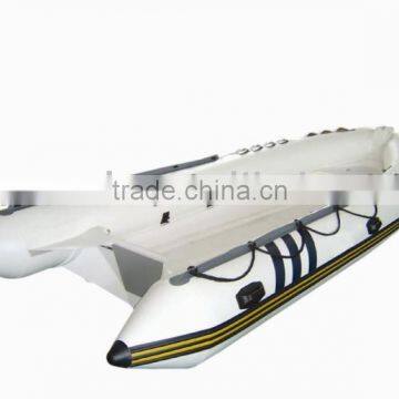 Rigid inflatable boat/hypalon material or PVC material