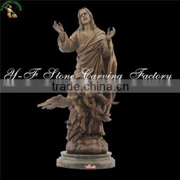 Bronze metal Jesus figure statue