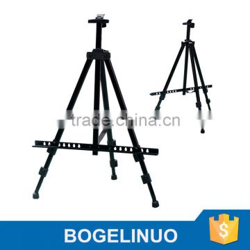 in stock 52-153cm folding metal black tripod easel Artist Painting and Sketch Easel Display Stand