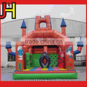 New Style Kids Castle Inflatable Slide With Jumping for Sale photo-4