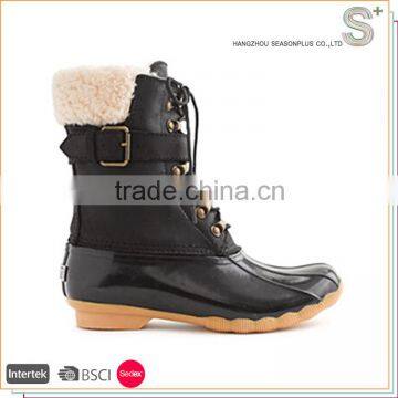 Newest Design Top Quality waterproof lightweight duck rain boots