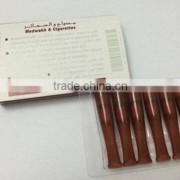 Cigarette Filter Natural Puff Brown 3 in 1 Cigarette Holder photo-2