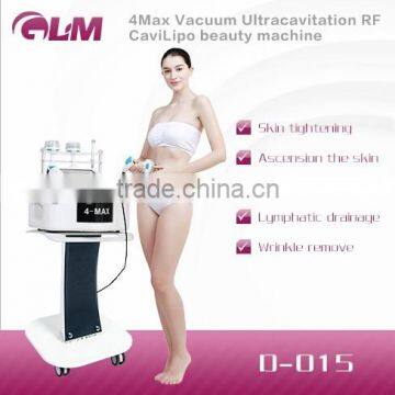 2016 GLM best selling D-015 4-MAX Plus Portable slimming machine lipo cavitation radio frequency on sale