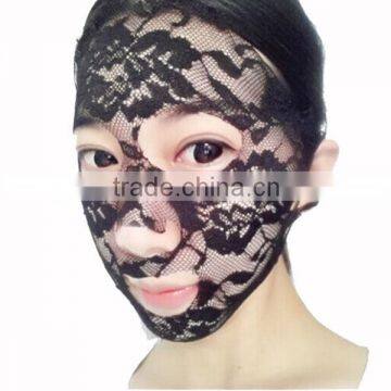 Deep Cleansing Bamboo Charcoal Lace Face Mask Beauty