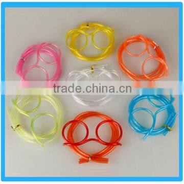 Funny Kids Drinking Glassess Straw,Soft Plastic Drinking Straw