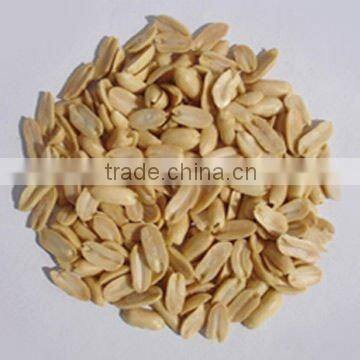 Splits long type blanched peanut kernels