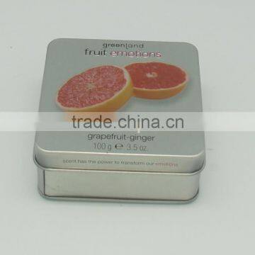 Cosmetics Packaging Tin Box, Rectangular Cosmetic Tin Box,tinplate materil cosmetic tin box