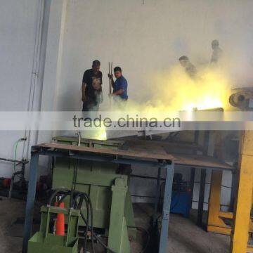 Horizontal Continuous Casting Induction Electrical Furnace for Brass Copper Alloy Bronze photo-4