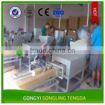 Compressed wood blocks making machines/wood sawdust block machine