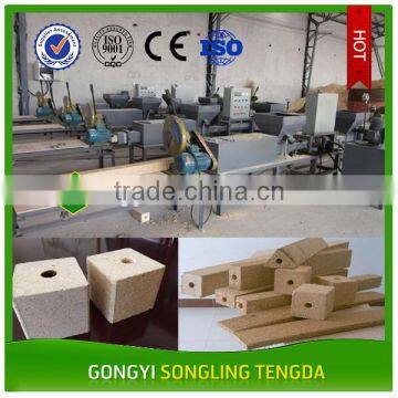 Wood Shavings Sawdust Pallet Block Forming Machine/Pallet Feet Making Line