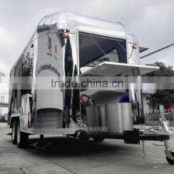 2016 Stainless Steel Mobile Food Truck and Street mobile kitchen