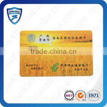 ISO 14443A 13.56MHz rfid chip card for banking