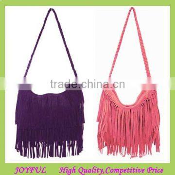 Vintage Tassel Cross Women Hand bag Shoulder Bag