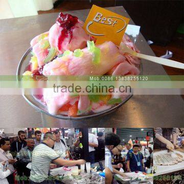 Cold Stone Marble Slab Top Fry Ice Cream Machine / Fried Ice Cream photo-2