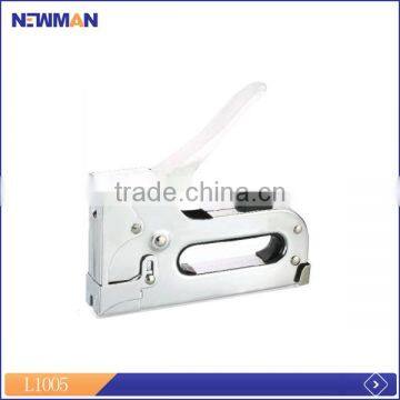 3 Way 4-14mm Heavy Duty Manuel Industrial Using gs Bea Staple Gun for Wood