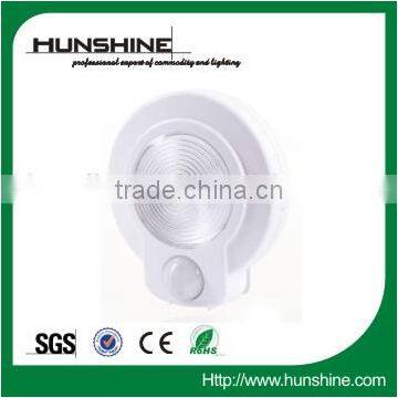 2014 mini white energy saving led night light sensor for indoor and outdoor