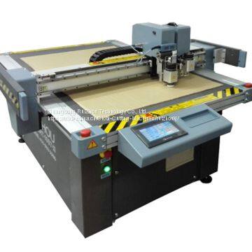 RZCRT5-1007E  Computer Single head Plastic Flatbed cutting machine