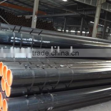 Black pipe Welded with high quality Hot Sale/building material/fuild pipe