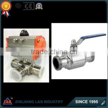 stainless steel Pneumatic Ball Valve,sanitary ball valve