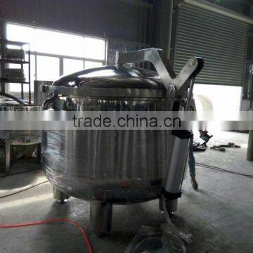1800L Soy Bean Steam Cooker With Pneumatic photo-3