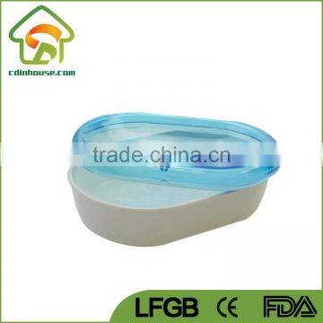 Keep Soap Dry Soap Dish Holder Case With Drain Hole photo-2