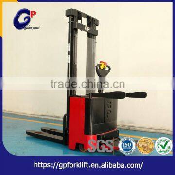 1.5t max 6m height AC power electric forklift pallet stacker