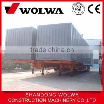 high quality flat bed semi trailer