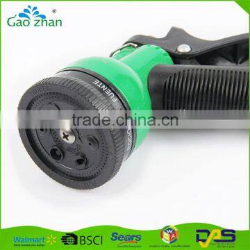 Factory Outlet Plastic 6 Patterns Portable Water Sprayer Garden Hose Nozzle photo-2