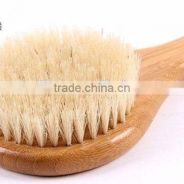 Eco-friendly bamboo handle body bath brush