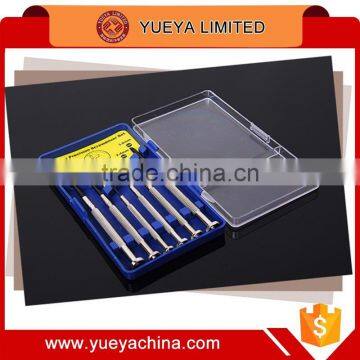 6 Piece Mini Screwdriver Tool Set For Eyeglass Repair Kit Watches Jewelry photo-3