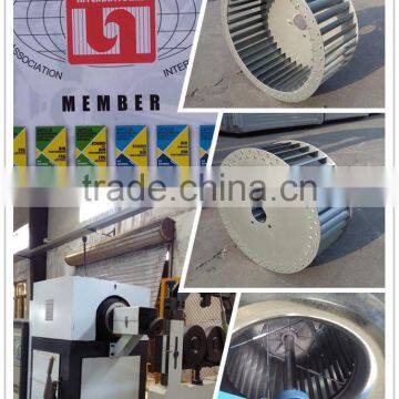 Forward curved centrifugal wheel