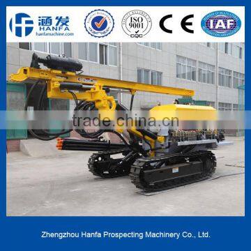 Hard rock killer!NO.1 sale!!Quality ensure!!HF140Y crawler type blasthole drilling rig