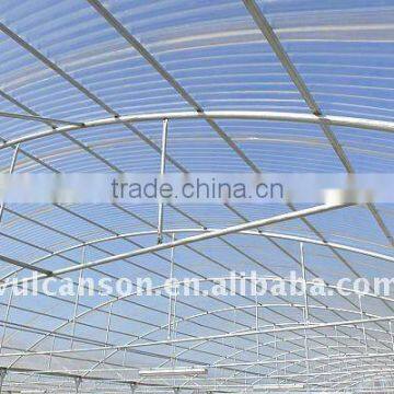 Extruded Color Corrugated Plastic Polycarbonate Roofing Sheet (Valuview Opal ROMA) photo-4