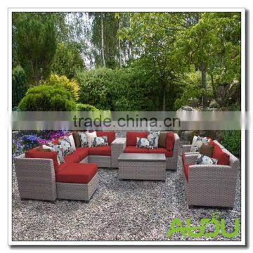 Audu Rattan Garden Outdoor Wicker Conversation Set