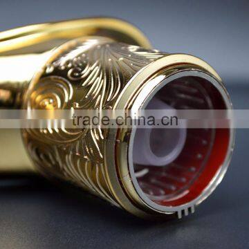 Non Refillable Aluminum-Plastic Bottle Screw Cap, Custom Golden Cap Wholesale photo-3