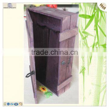 Inner Bottle Rack Solid Plate Belt Dyed Printed Wine Box photo-5