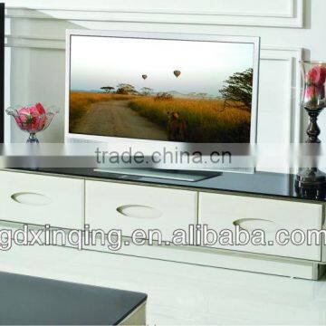 Glossy White Lacquer tv Stand-E354 photo-2
