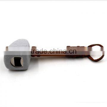 New Kitchen Supplies Wholesale Creative Stone Hammer Beer Bottle Opener Strange Resin Bottles Opener photo-2
