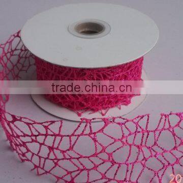 Gillter Colorful Christmas Deco Mesh Spider Mesh Ribbon photo-4