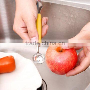 Wholesale Stock Dual Purpose Stainless Steel Wave Dig Flesh Knife photo-3