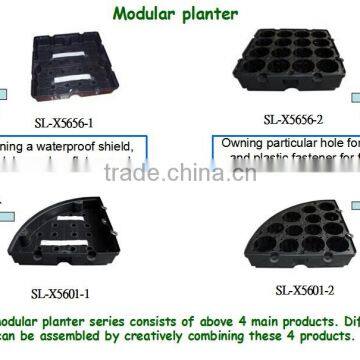 SOL 2015 Good Design Plastic Rooftop Plastic Pots Grow Planters photo-3