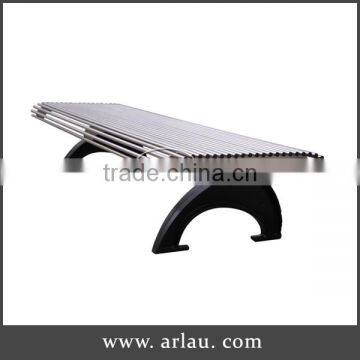 Arlau China Metal Chair,Patio Bench factory ,Backless Bench