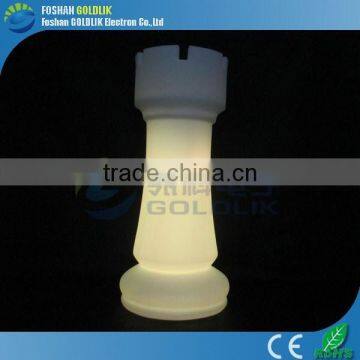 Music Control Party Decorative Tall Chess Landscape Illuminated LED Light Rook photo-2